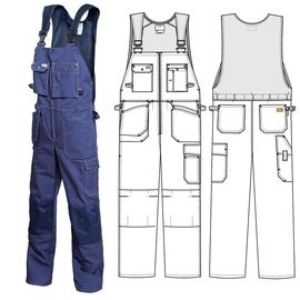 Полукомбинезон 55T-FAS-14 SWW купить оптом и в розницу в интернет-магазине tis-tex.ru — 1