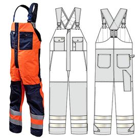 Полукомбинезон 43AC-TWILL FT-15/77 SWW купить оптом и в розницу в интернет-магазине tis-tex.ru — 1