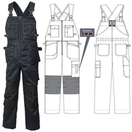 Полукомбинезон 51-2-P154-90 SWW купить оптом и в розницу в интернет-магазине tis-tex.ru — 1