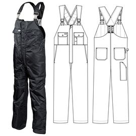 Полукомбинезон 42B-TWILL FZ-90 SWW купить оптом и в розницу в интернет-магазине tis-tex.ru — 1
