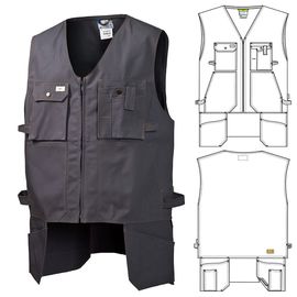 Жилет рабочий 511T-FAS-55 SWW купить оптом и в розницу в интернет-магазине tis-tex.ru — 1