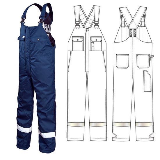 Полукомбинезон 42R-PP-15 SWW купить оптом и в розницу в интернет-магазине tis-tex.ru — 1