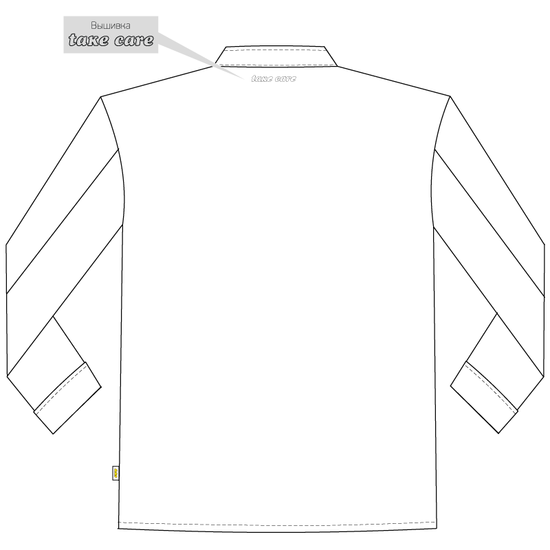 Китель повара 379T-P92-00 SWW купить оптом и в розницу в интернет-магазине tis-tex.ru — 3