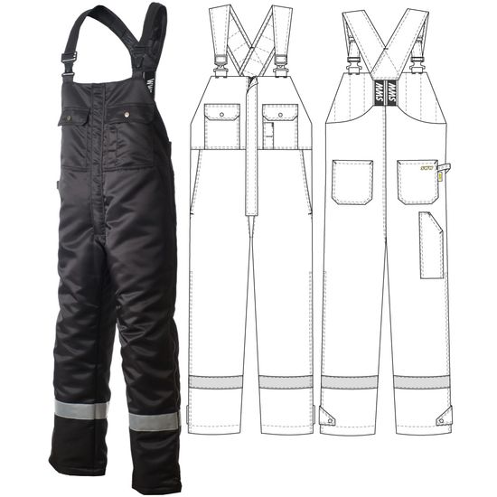 Полукомбинезон 42R-PP-90 SWW купить оптом и в розницу в интернет-магазине tis-tex.ru — 1