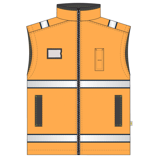 Жилет 526-BT-77/14 SWW купить оптом и в розницу в интернет-магазине tis-tex.ru — 5