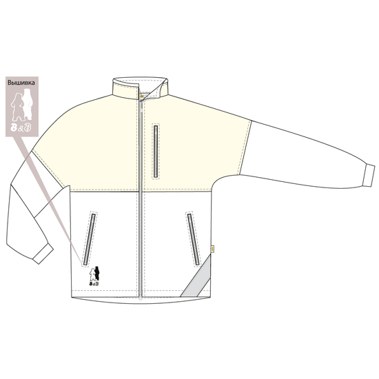 Куртка 652-FLIS-14/71 SWW купить оптом и в розницу в интернет-магазине tis-tex.ru — 5