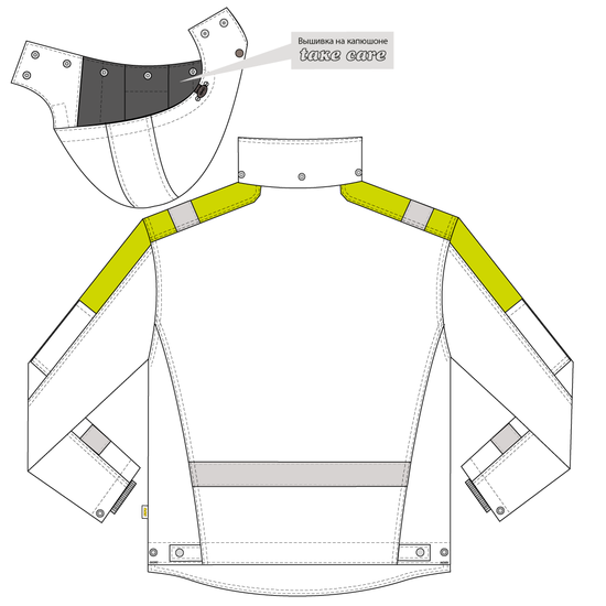 Куртка 634K-PP-90/71 SWW купить оптом и в розницу в интернет-магазине tis-tex.ru — 2