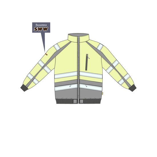 Куртка 4292S-SOFTSHELL-71/90 SWW купить оптом и в розницу в интернет-магазине tis-tex.ru — 10