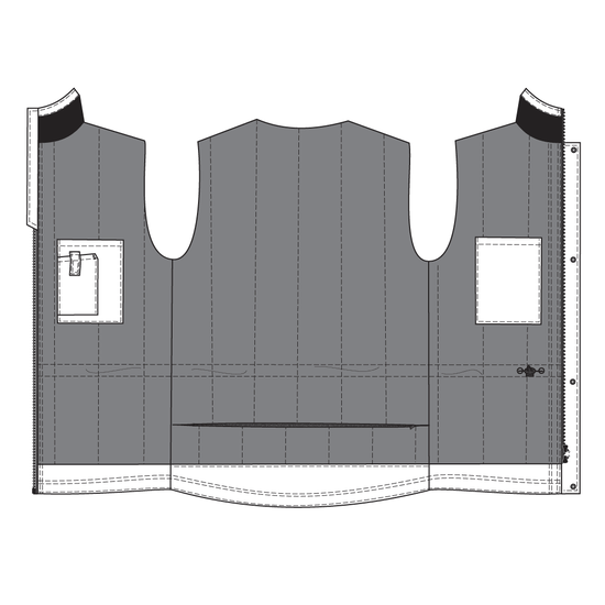 Куртка 454C(428-C)-TWILL FZ-15 SWW купить оптом и в розницу в интернет-магазине tis-tex.ru — 5
