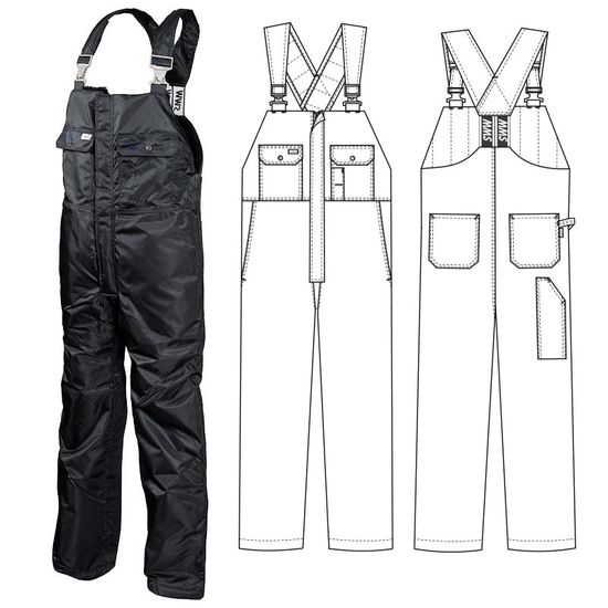 Полукомбинезон 42B-TWILL FZ-90 SWW купить оптом и в розницу в интернет-магазине tis-tex.ru — 1